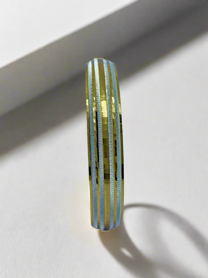 PrestigeBand Men's Kada | 22 Kt Gold Plated