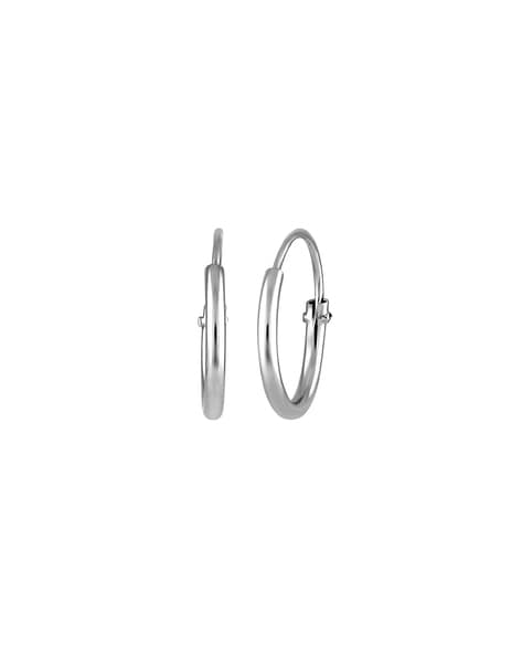 Silver Hoop Earrings | 925 Pure Silver