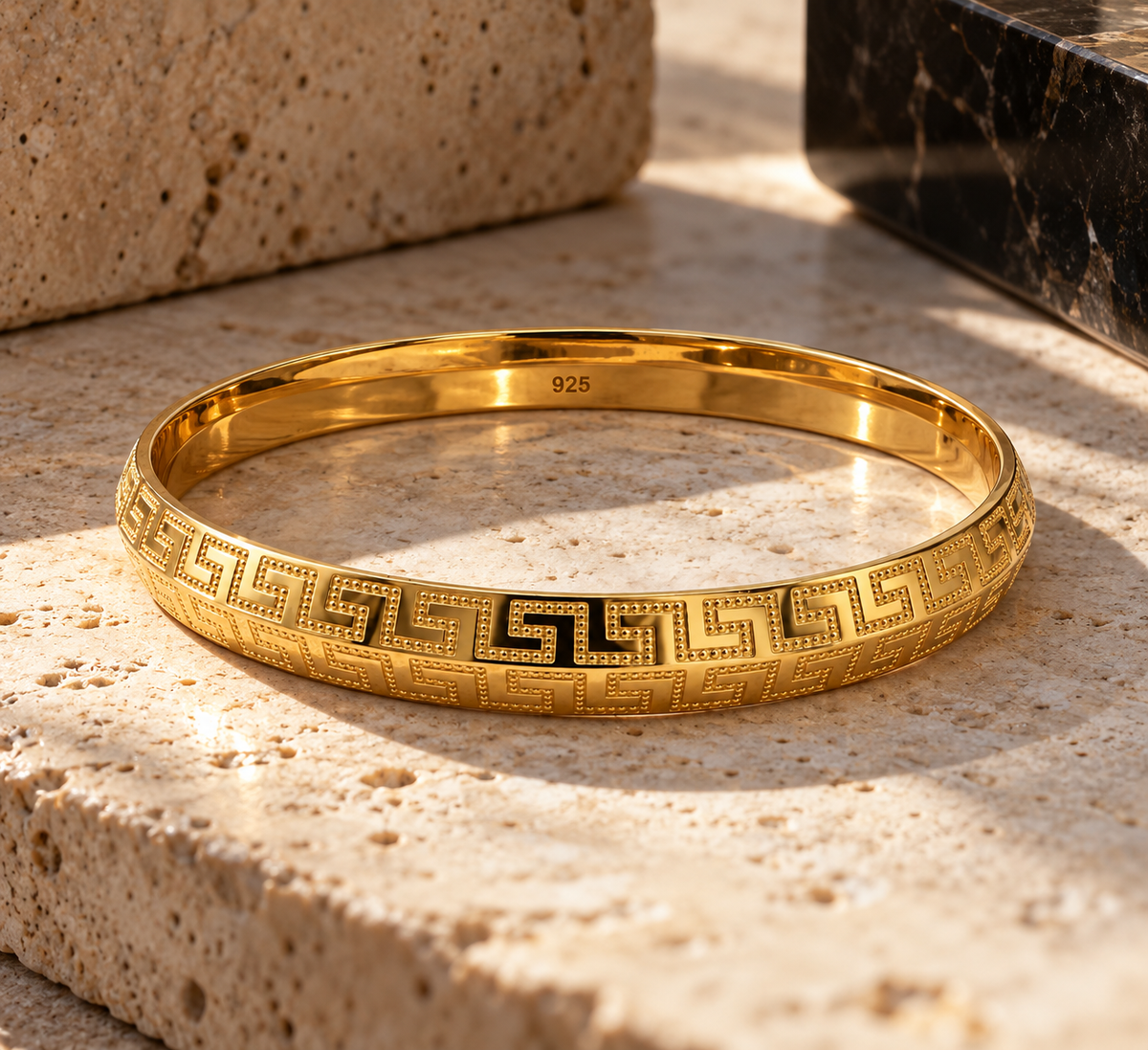 Dynasty Greek Kada | 925 Sterling Silver