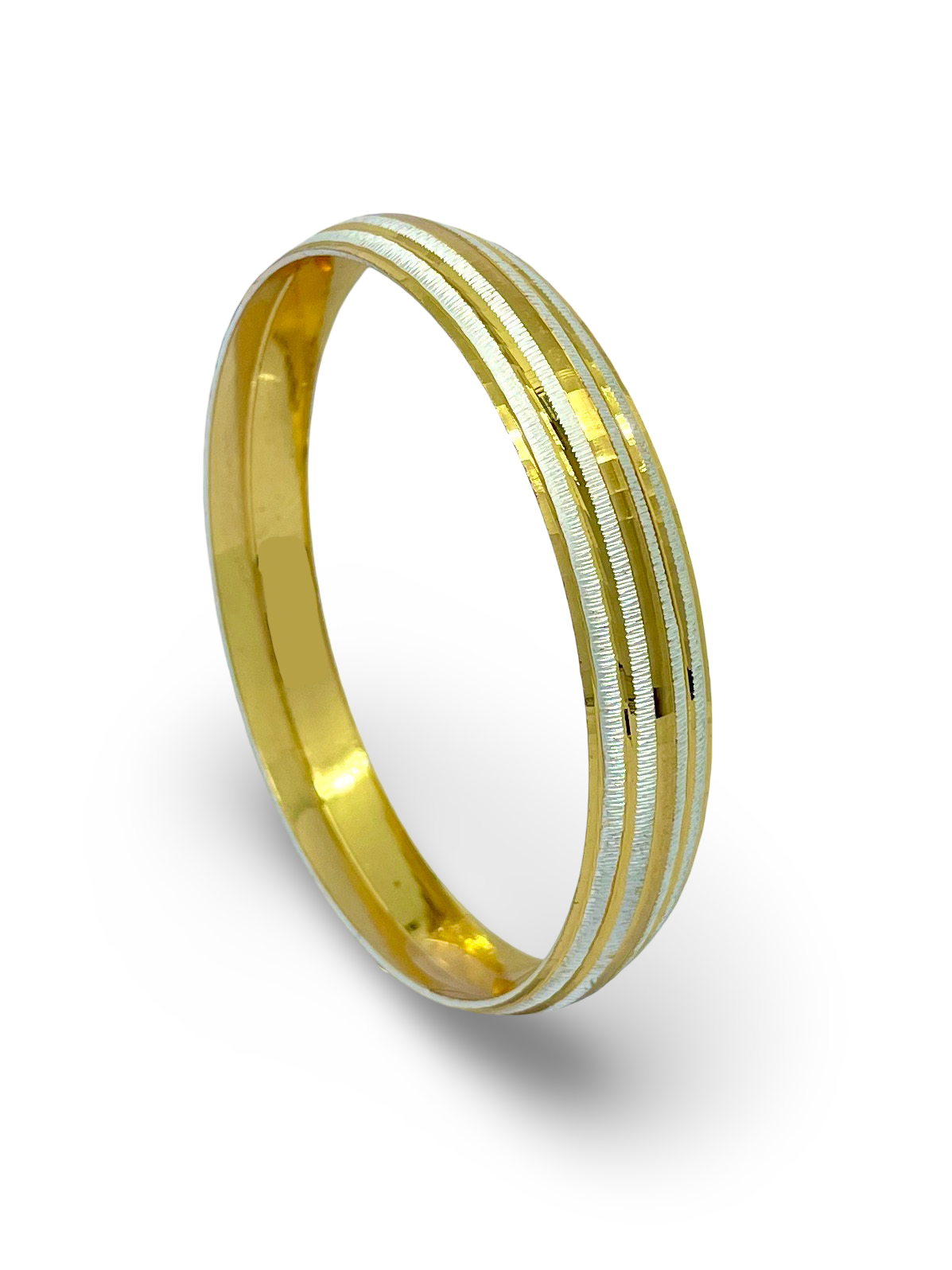 PrestigeBand Men's Kada | 22 Kt Gold Plated