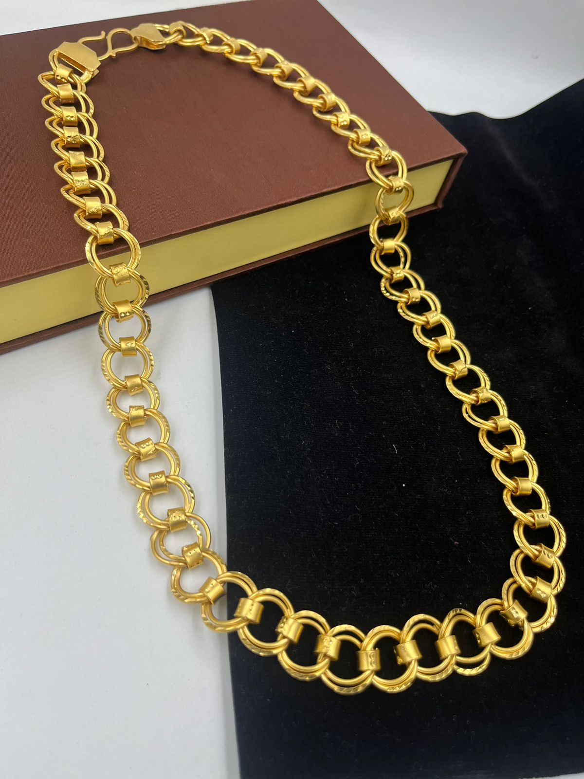 Heavy Kadi Chain | 22 Kt Gold Plated
