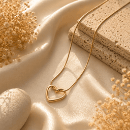 Open Heart Necklace