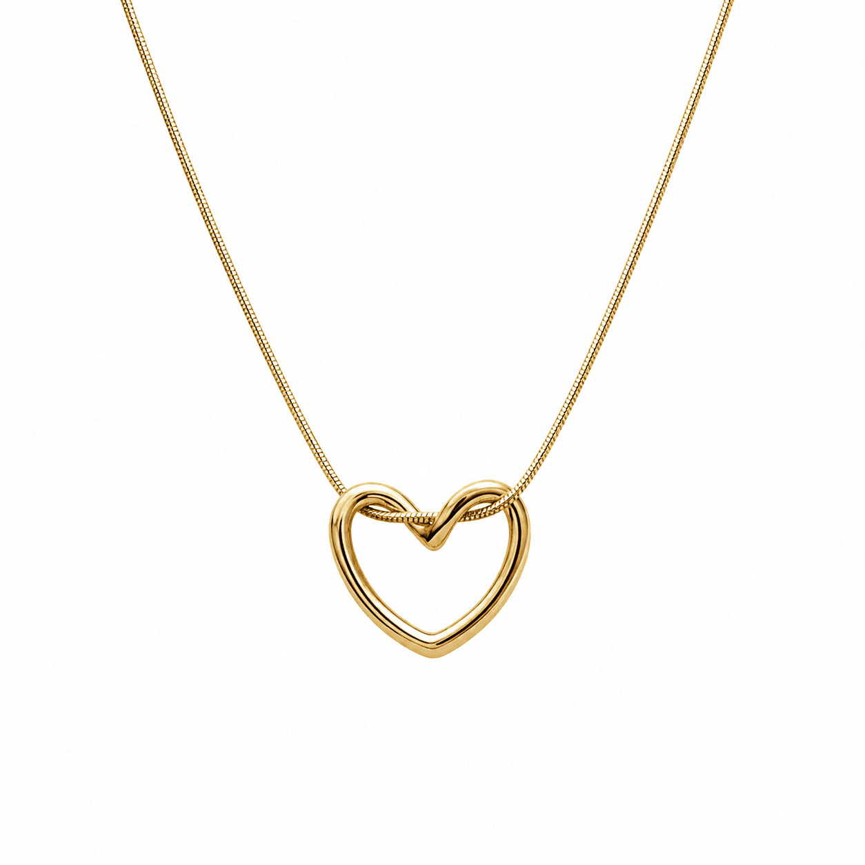Open Heart Necklace