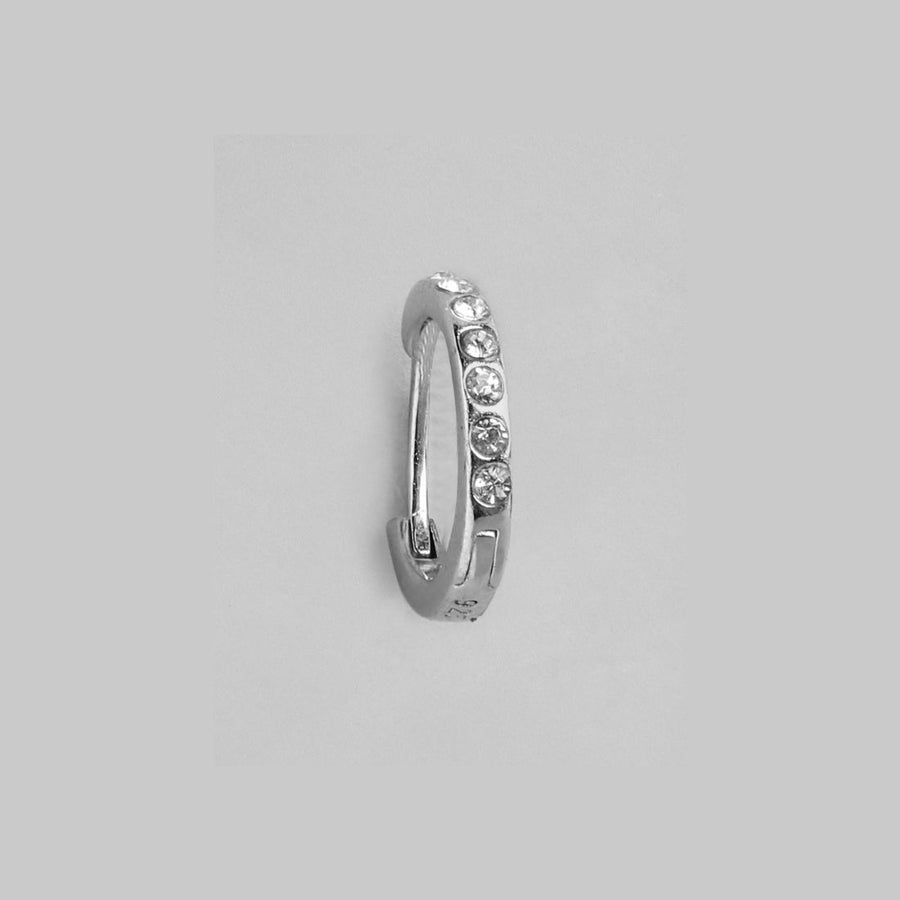 Zircons Nose Ring | 925 Pure Silver