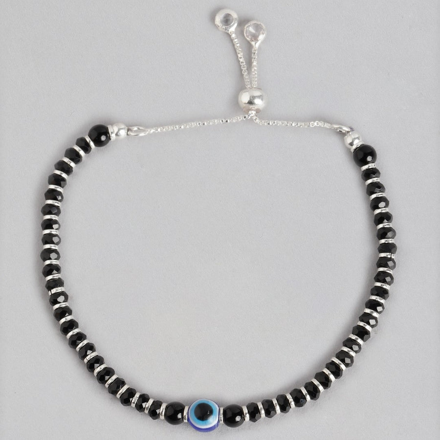 925 Pure Silver Evil Eye Bracelet