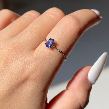 Ocean Bond Chain Ring| 925 Pure Silver