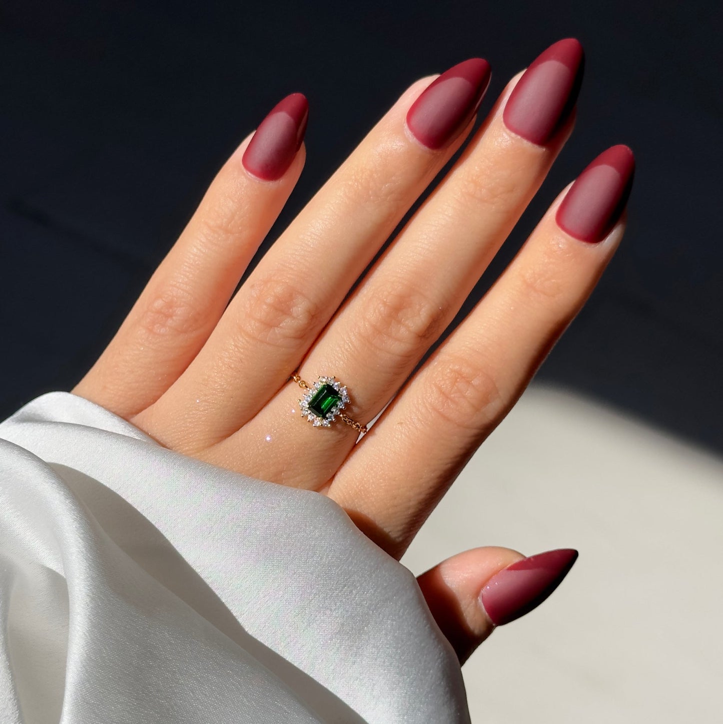 Vintage Aura Chain Ring | 925 Pure Silver