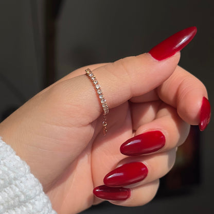 Eternal Chain Ring | 925 Pure Silver