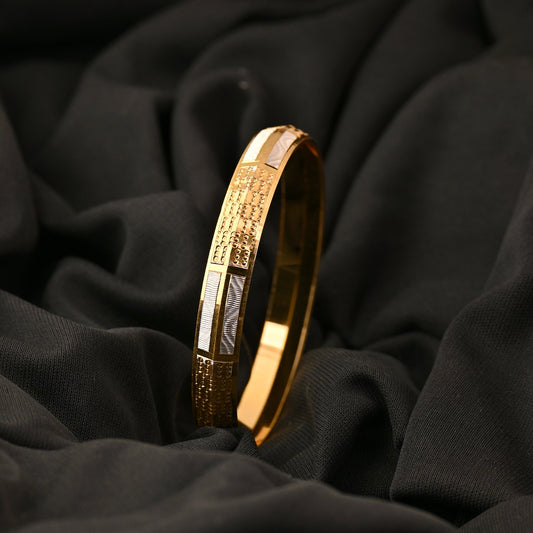Sparks Men's Kada | 22 Kt Gold Plated