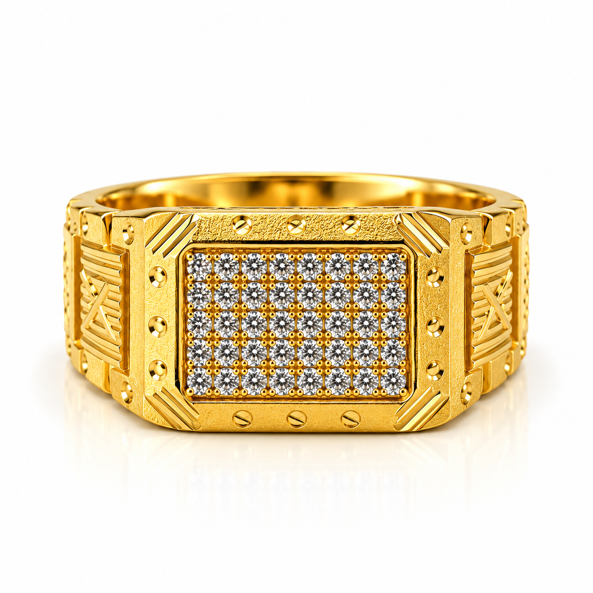 Regal Grid Ring | Limited Edition