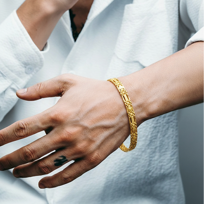 Golden Maze Men's Bracelet