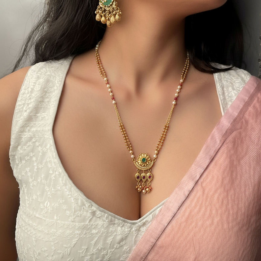 Fascinating Ahilya Mangalsutra