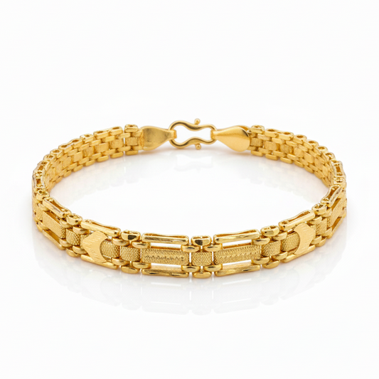 Golden Maze Men's Bracelet