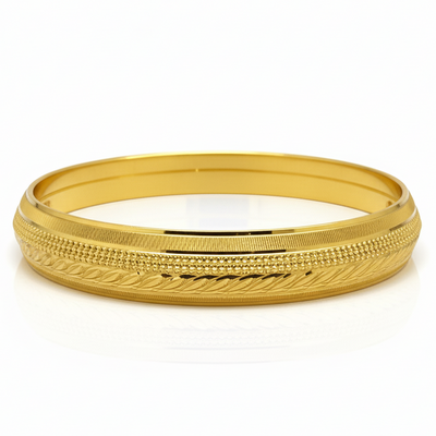 Matte Leaf Men's Kada
