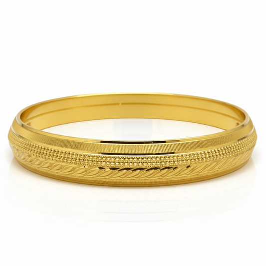 Matte Leaf Men's Kada