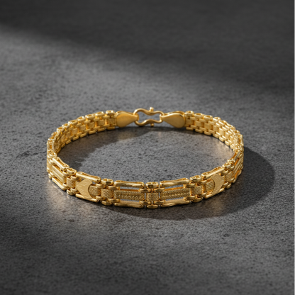 Golden Maze Men's Bracelet