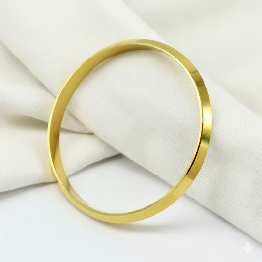 Men's Punjabi Kada | 22kt Gold Plated