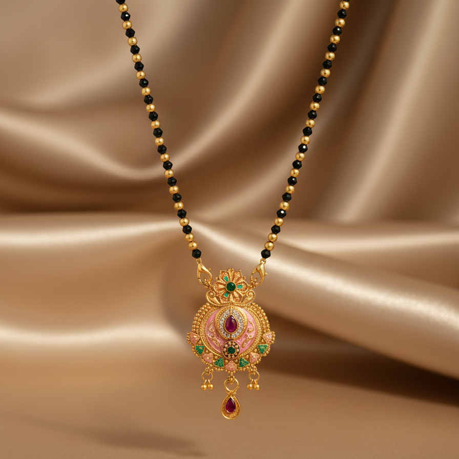 Rajwadi Gold Mangalsutra