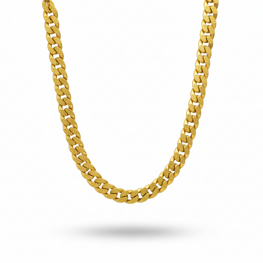 Cuban Chain Men | 22 Kt Gold Plated