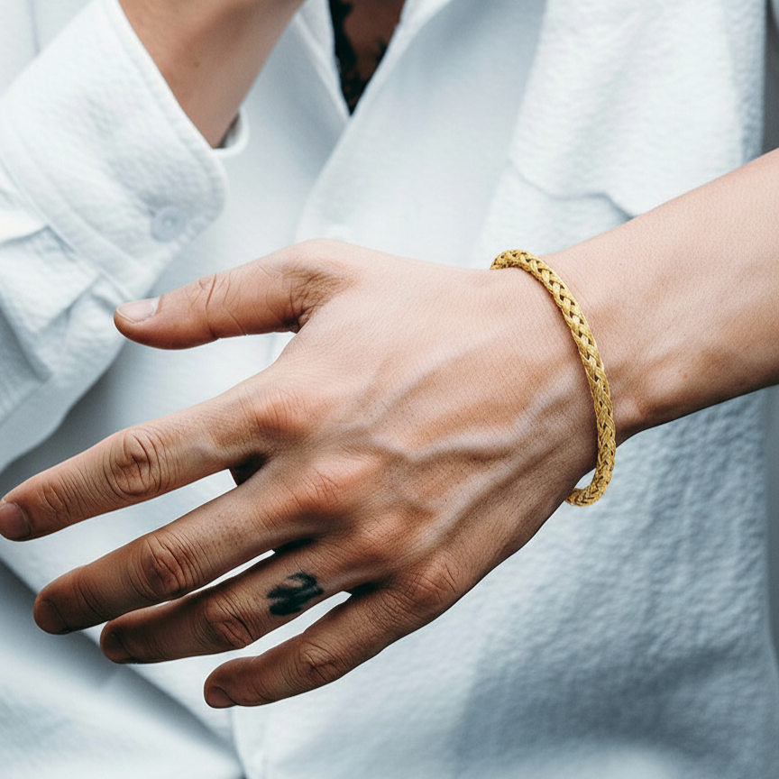 Braided Cuff Bracelet