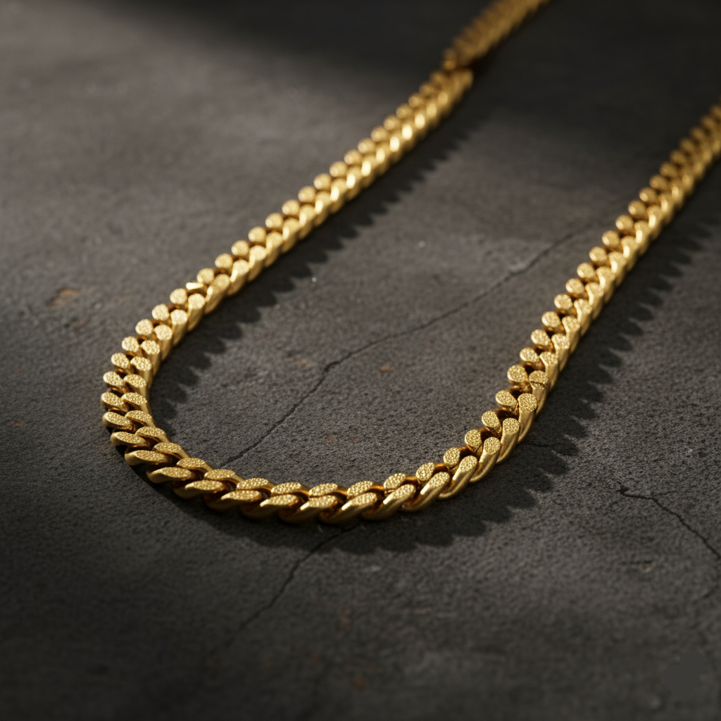 Cuban Chain Men | 22 Kt Gold Plated
