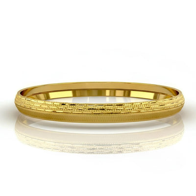 AuraBand Men's Kada | 22Kt Gold Plated