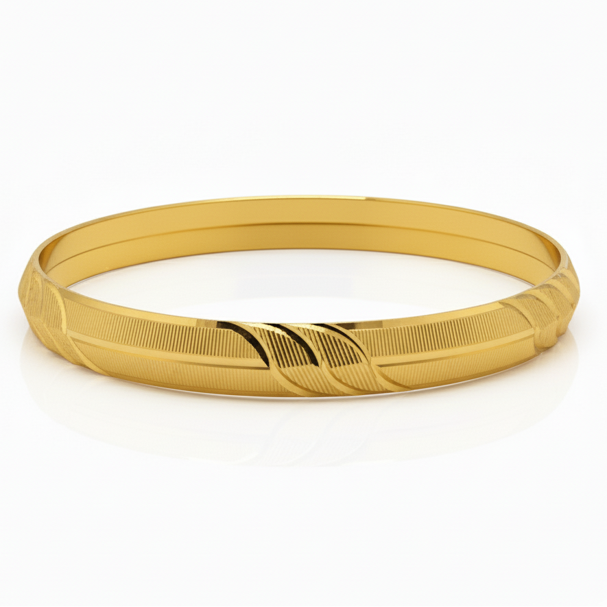 Men's Matte Lined Kada