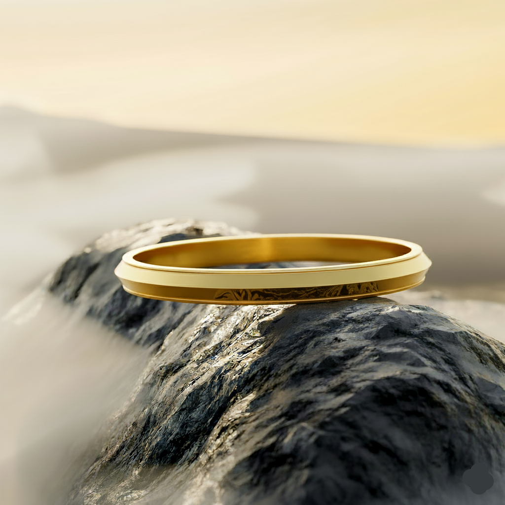Men's Punjabi Kada | 22kt Gold Plated
