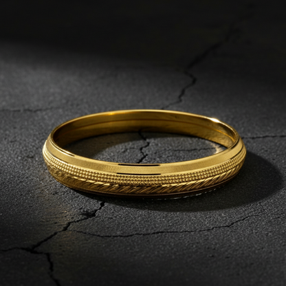 Matte Leaf Men's Kada