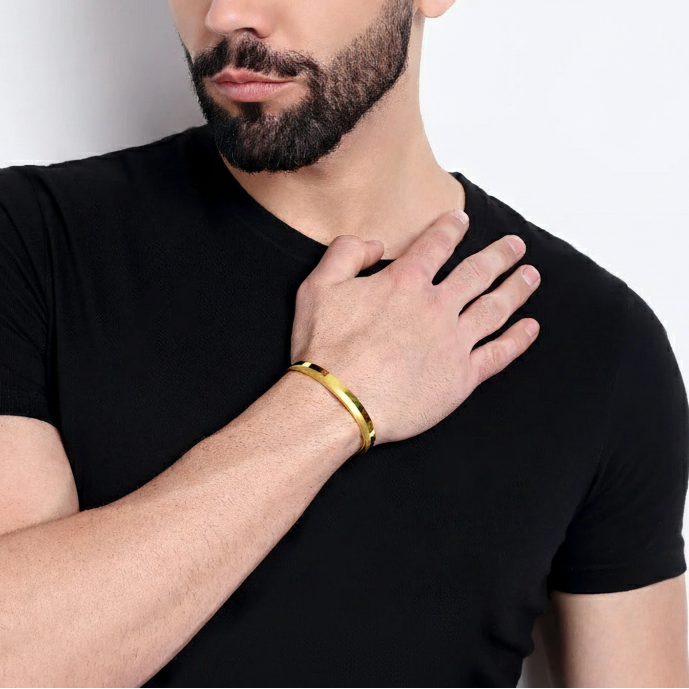 Men's Glossy Matte Kada