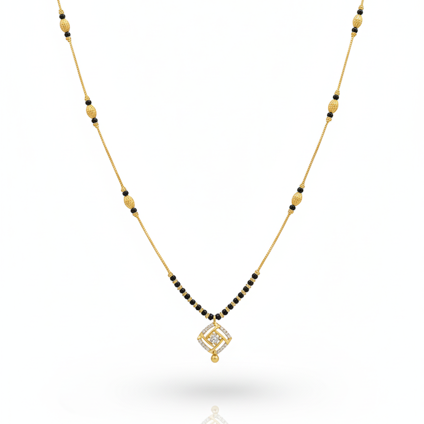 Diamond Cut Mangal Sutra