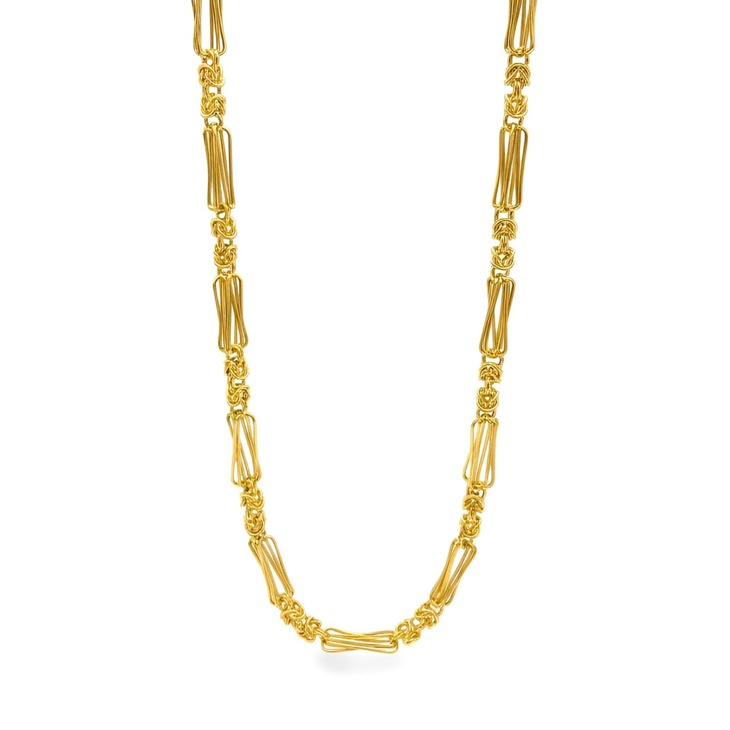 Royal Hollow Men's Chain | 22 Kt Gold Chain
