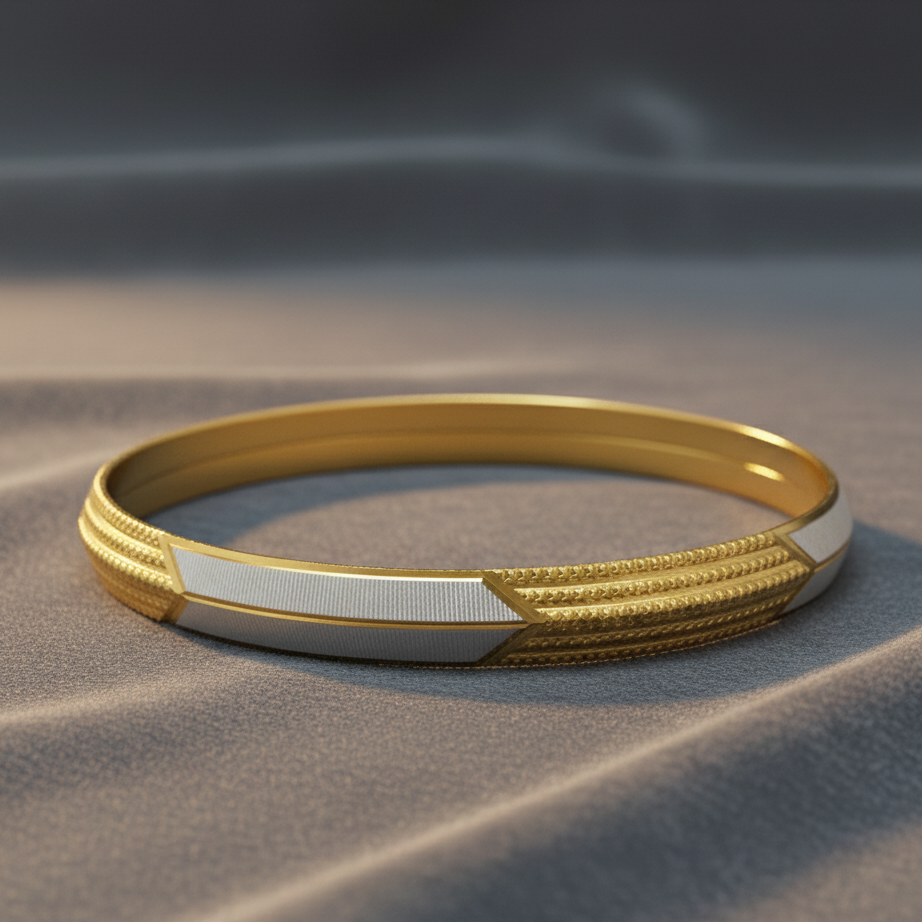 Arrow Men's Gold Kada