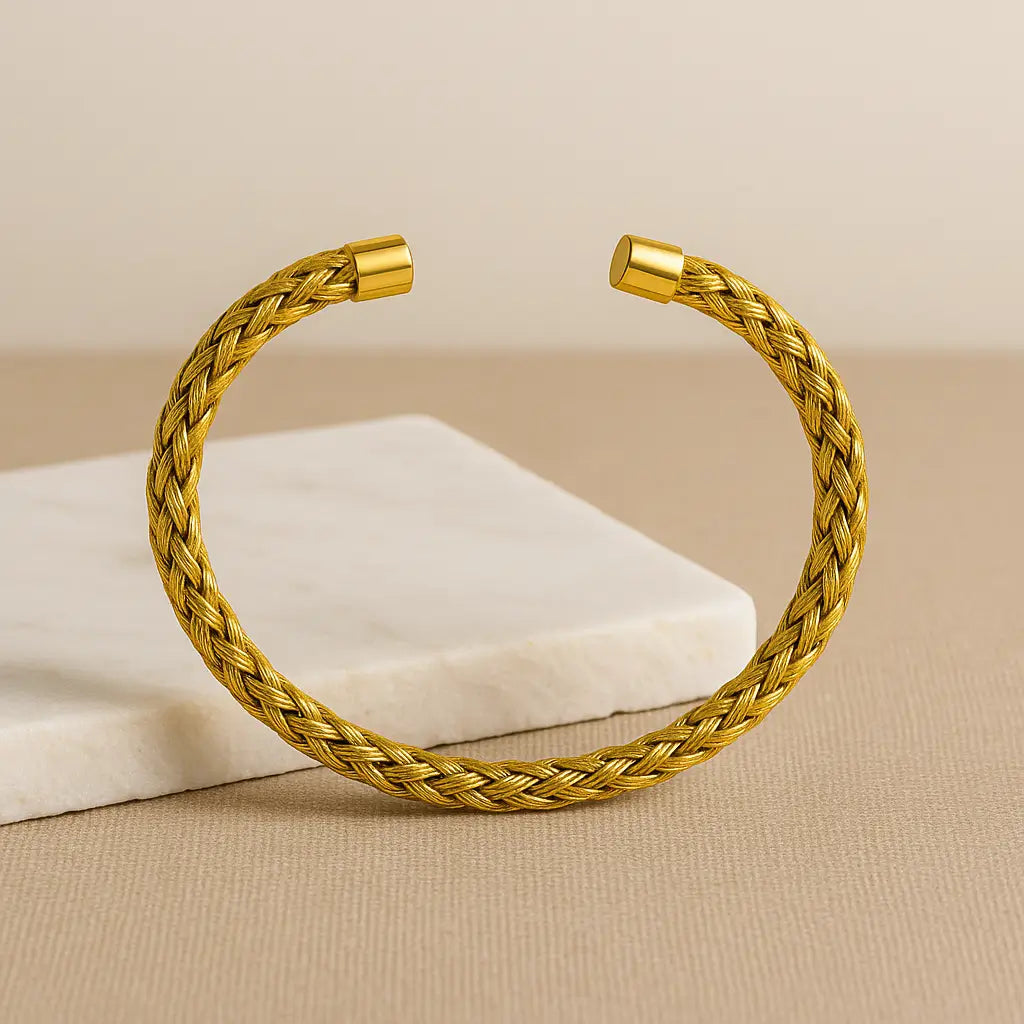 Braided Cuff Bracelet