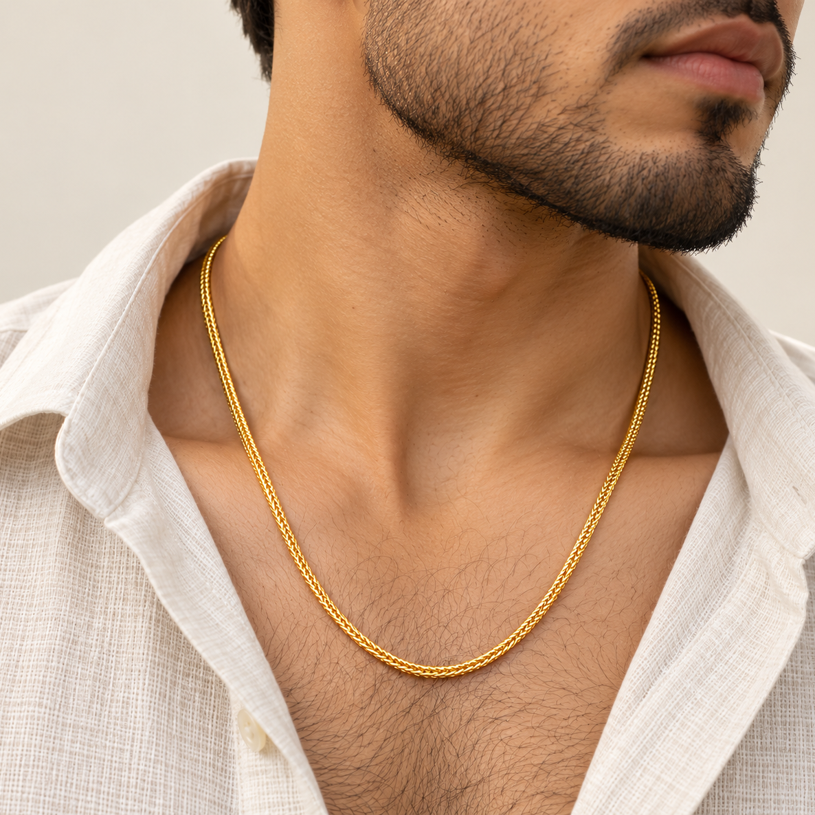 Sleek Braided Chain