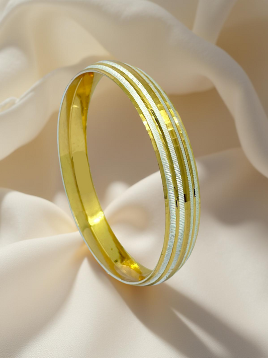 PrestigeBand Men's Kada | 22 Kt Gold Plated