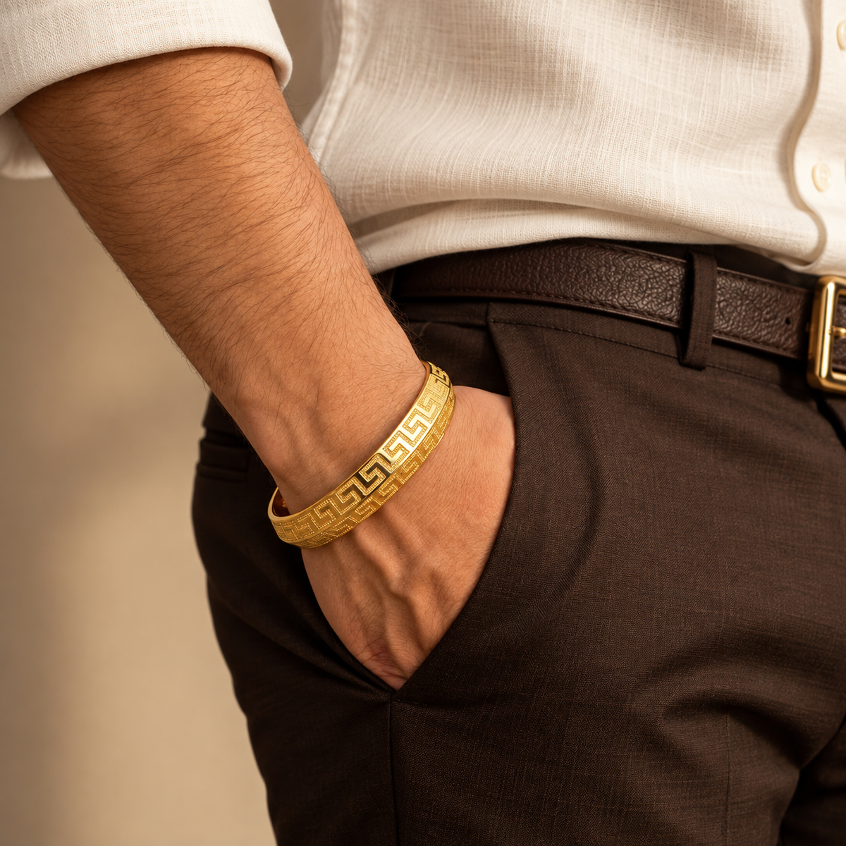 Dynasty Greek Kada | 925 Sterling Silver