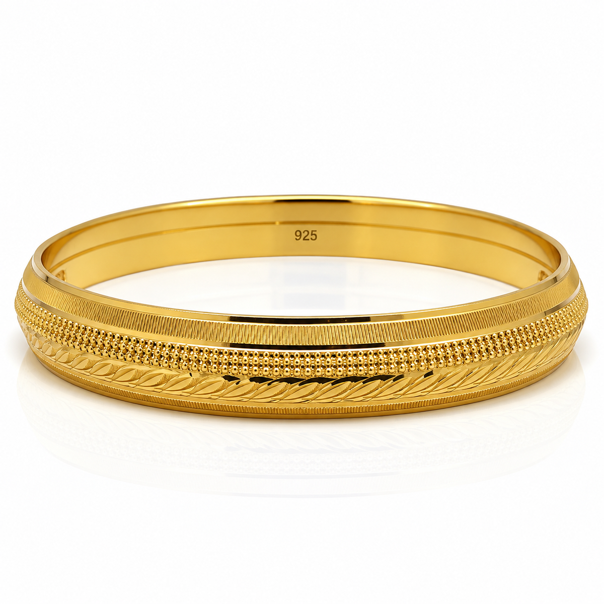 Matte Leaf Men's Kada