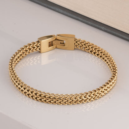 Interlock Link Bracelet
