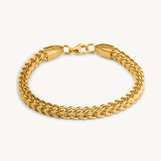 Woven Gold Bracelet