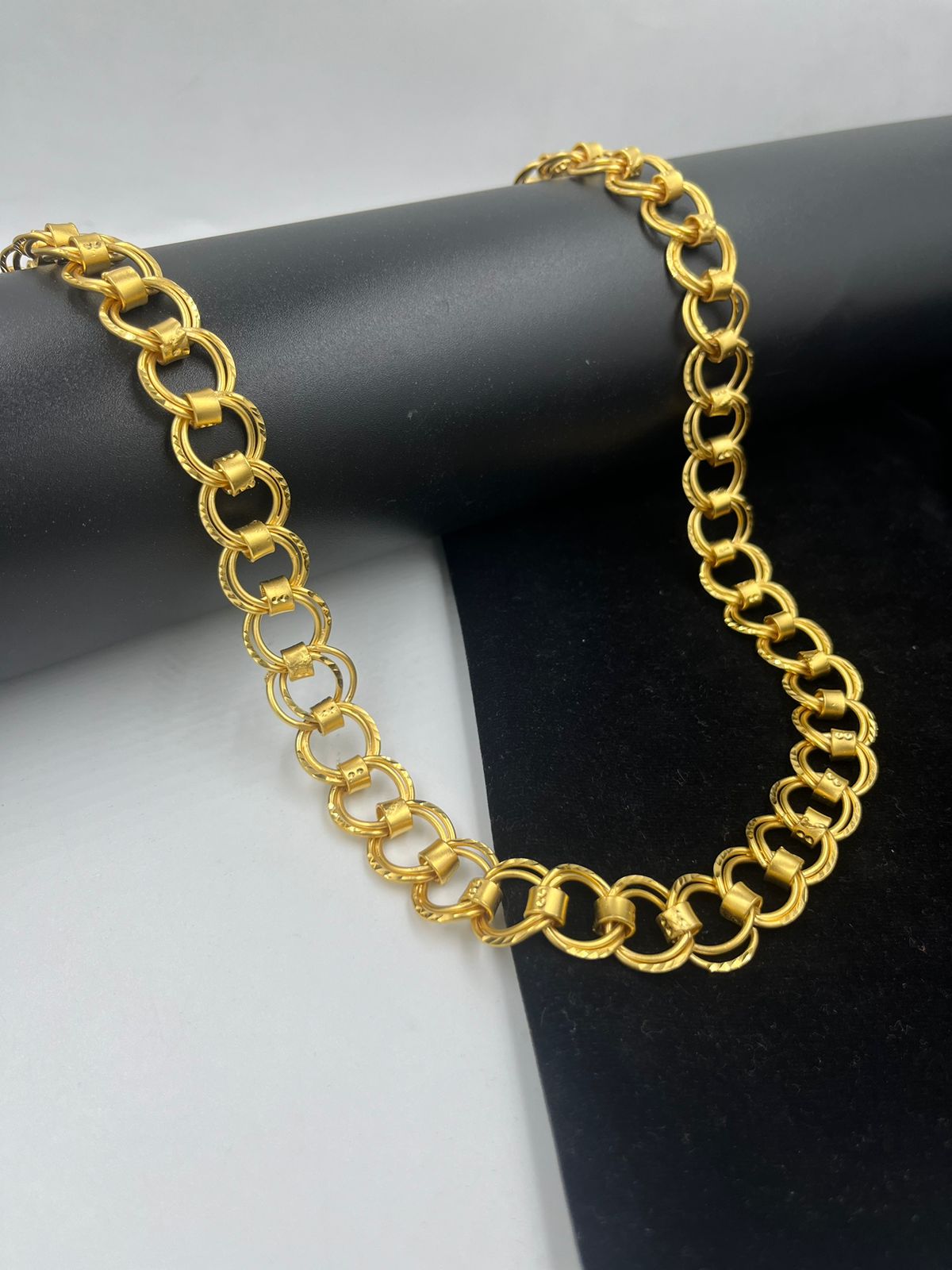 Heavy Kadi Chain | 22 Kt Gold Plated
