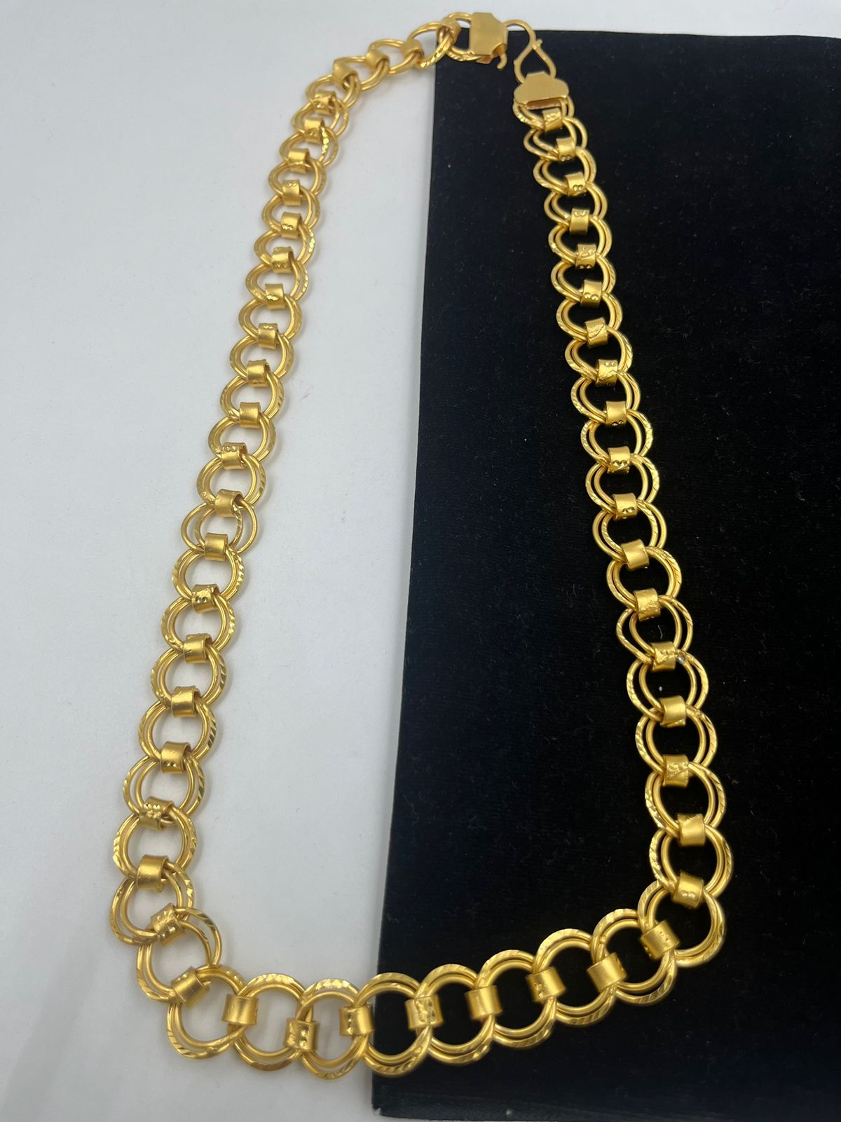 Heavy Kadi Chain | 22 Kt Gold Plated