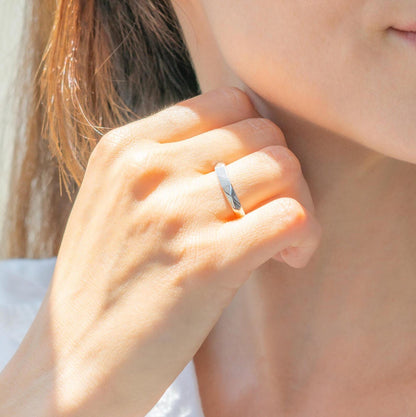 Love Reflection Ring | 925 Pure Silver | Set of 2