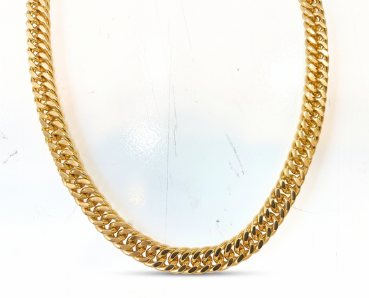Cuban Chain Men | 22 Kt Gold Plated