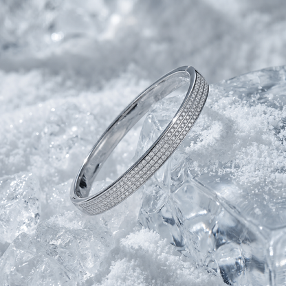 Three Line Iced Out Bracelet