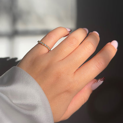 Eternal Chain Ring | 925 Pure Silver