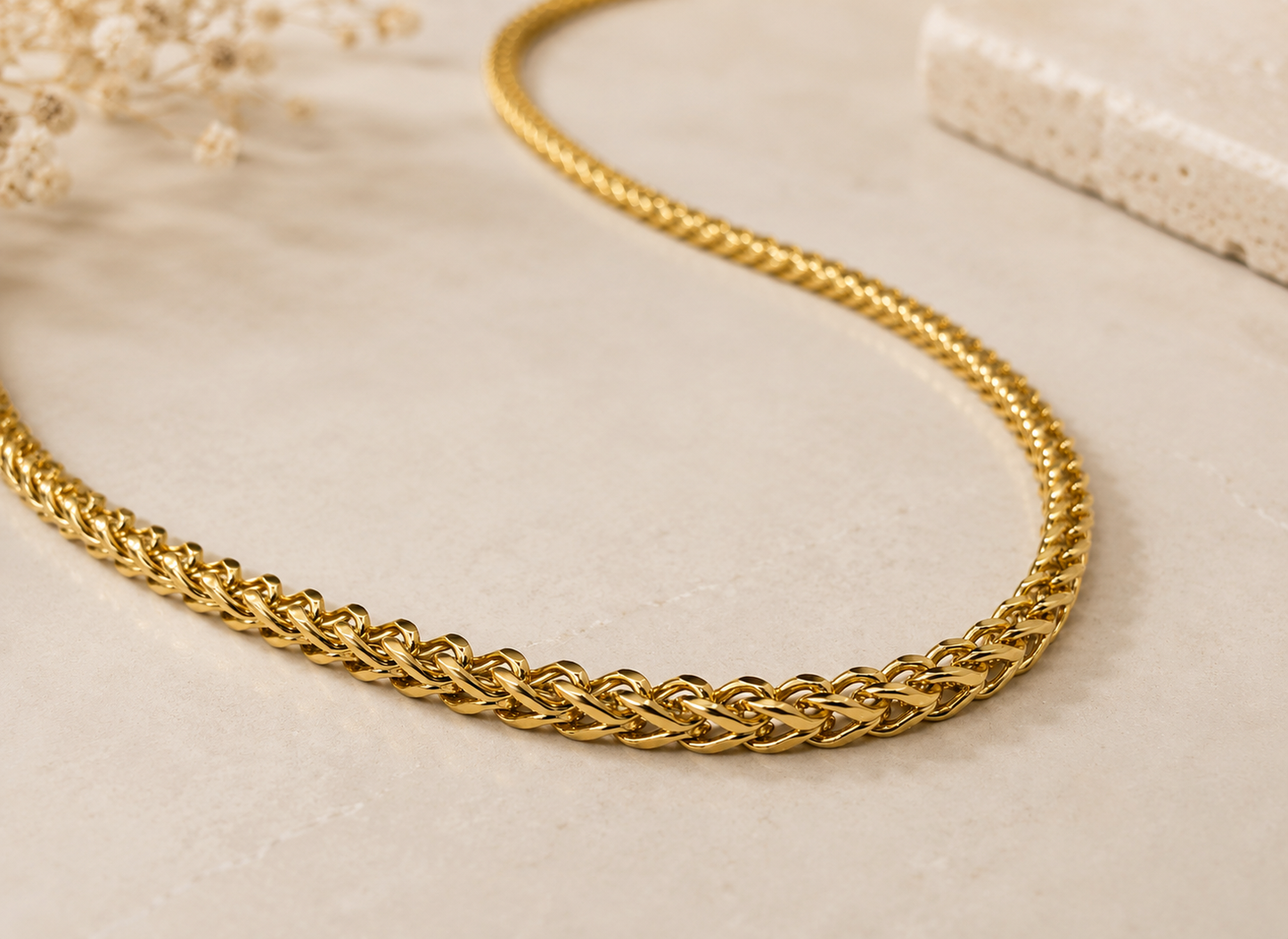 Cuban Chain Men | 22 Kt Gold Plated